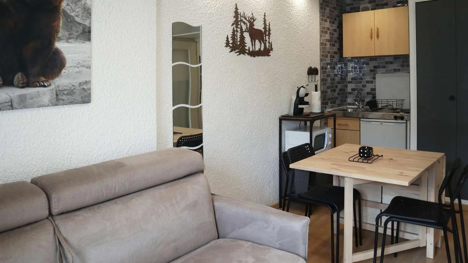 Studio Renove Pour 2 Pers. Au Coeur Des Orres 1650, Acces Direct Pistes Et Commerces - Fr-1-322-632 Les Orres France
