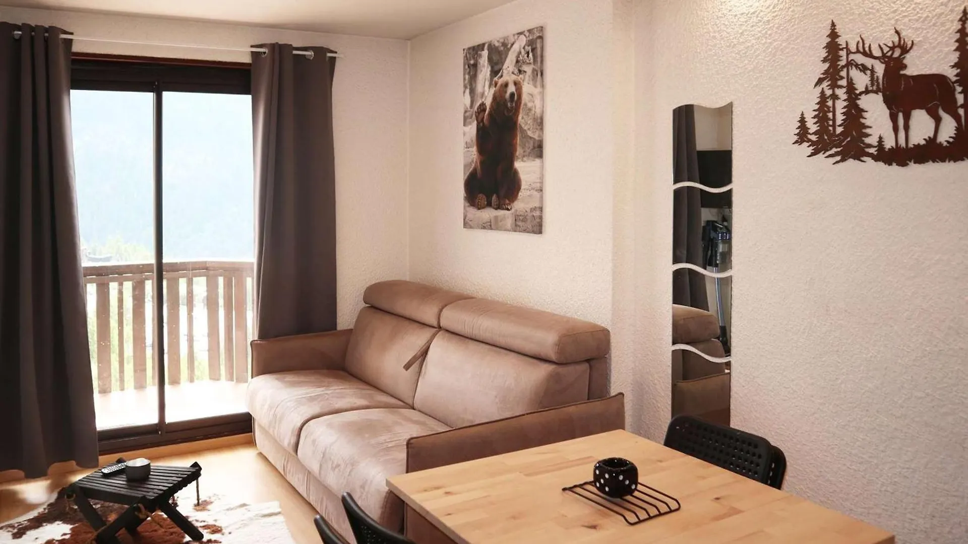 Studio Renove Pour 2 Pers. Au Coeur Des Orres 1650, Acces Direct Pistes Et Commerces - Fr-1-322-632 Les Orres